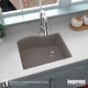 preview thumbnail 32 of 58, Karran Undermount Quartz 24 in. Single Bowl Kitchen Sink Kit