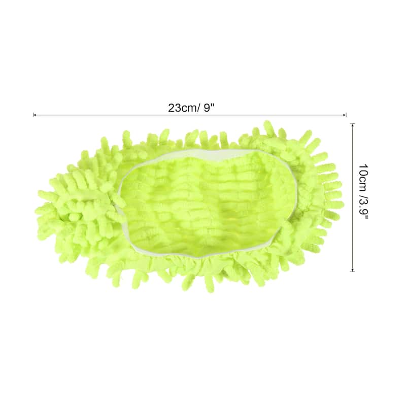 Washable Cleaning Shoes Cover Multifunction Chenille Duster Mop