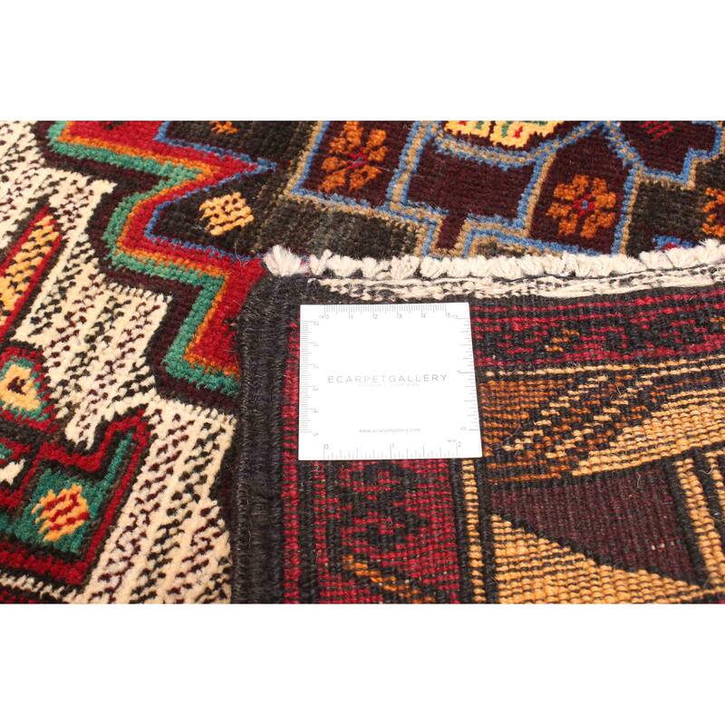 ECARPETGALLERY Hand-knotted Teimani Cream Wool Rug - 3'3 x 4'10