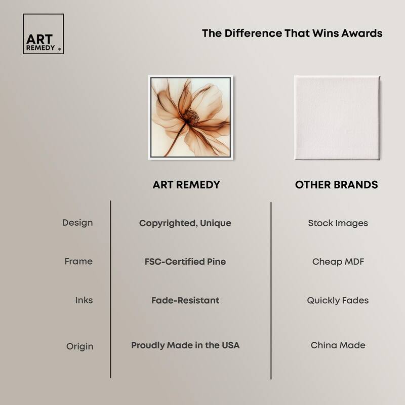 Fragile Elegance I Canvas by Art Remedy