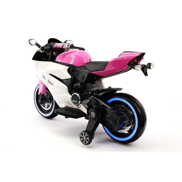 pink electric motorcycle