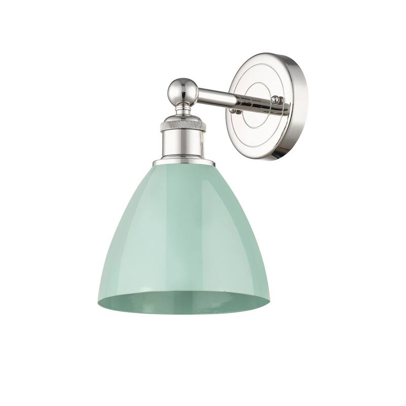 Innovations Lighting 616-1W-12-8 Plymouth Sconce Plymouth Dome 12"