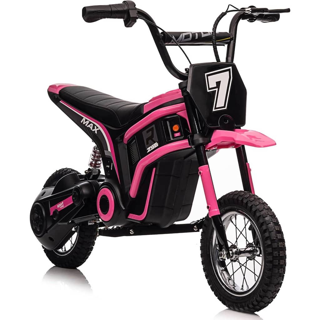 Electric 2-Speed Modes Kids Dirt Bike Toy Motorcycle for Kids Best Gifts