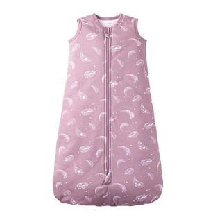 100% Organic Cotton 2.5tog Sleep Sack - Mauve Feather