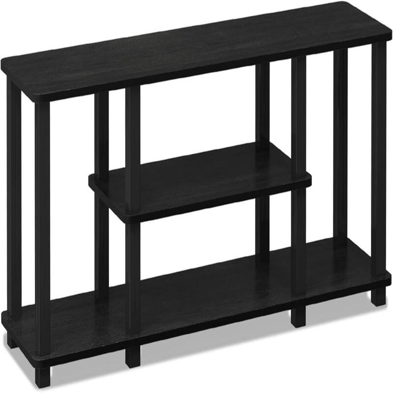 Entertainment TV Stand - Americano/Black