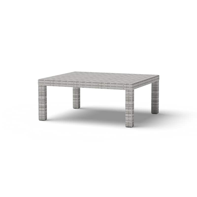 Cannes 4 Piece Sunbrella Outdoor Patio Sectional & Table