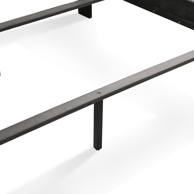 Furniture of America Mayday Modern Solid Wood 2-Piece Sleigh Bedroom Set