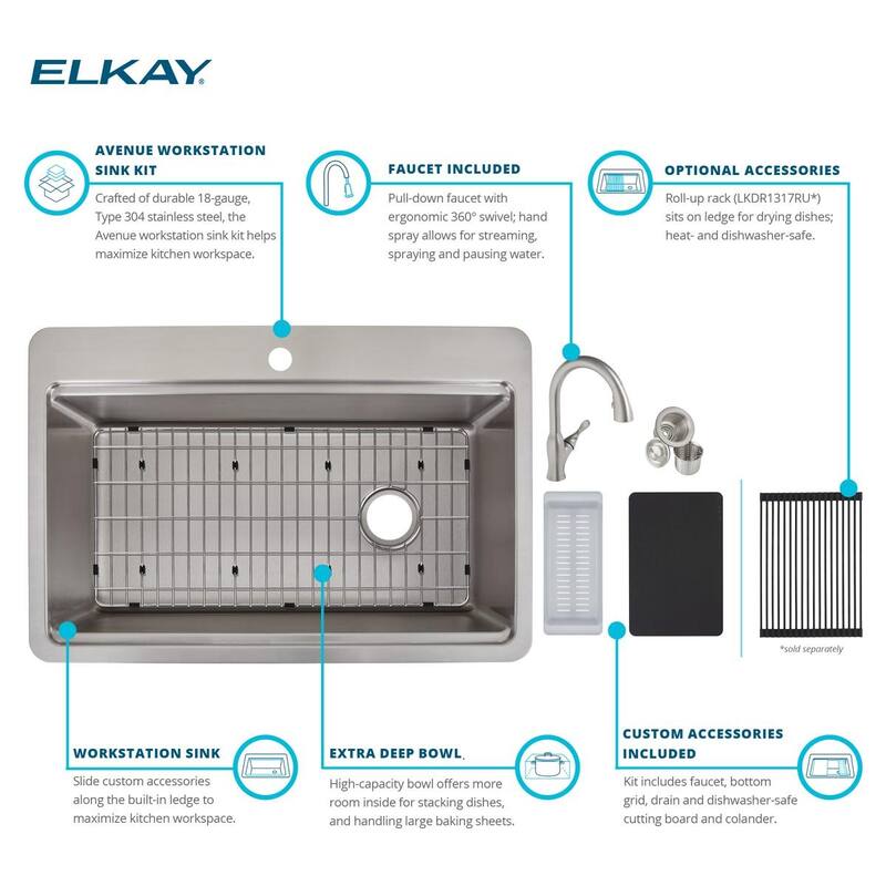 Elkay Crosstown Black Silicone 11-7/8" x 16-3/4" x 3/8" Drying Rack - 16-3/4 x 11-7/8 x 3/8