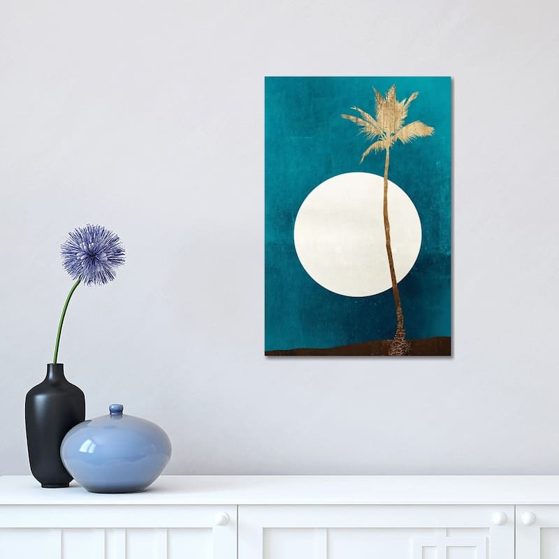 iCanvas "Caribbean Dreams-Gold" by Kubistika Canvas Print - 18x12x1.5