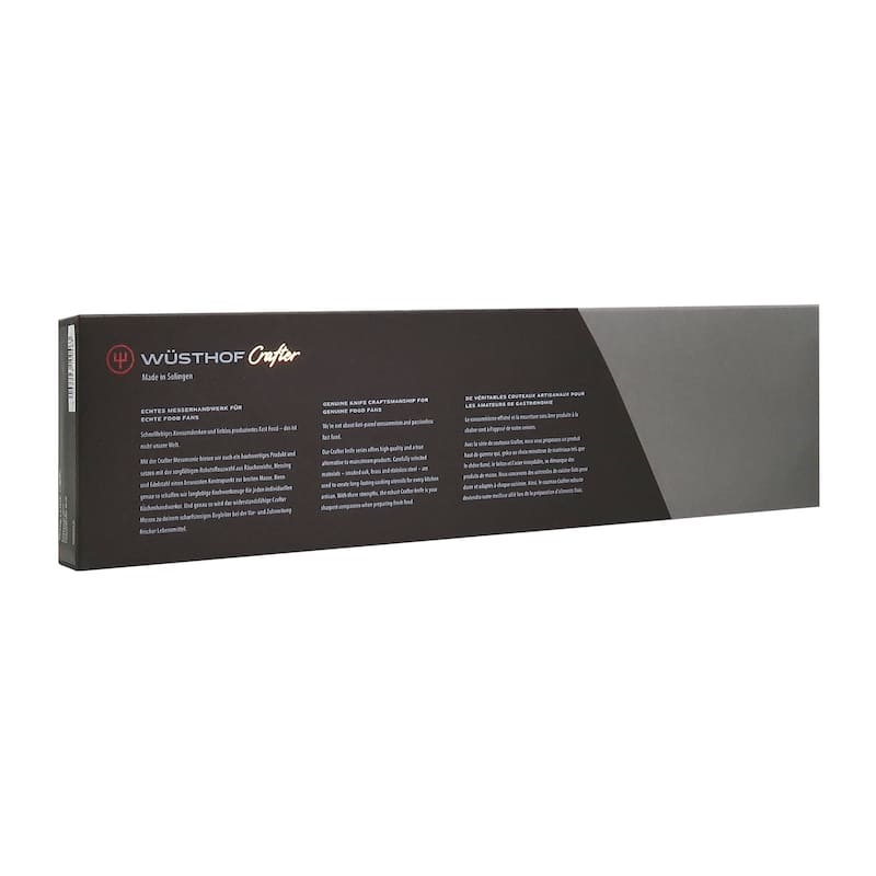 3x Wusthof Crafter 8" Chef's Knife, Black