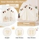 preview thumbnail 16 of 19, Costway Kids Play Tent with Door Curtains Windows Star Lights Colorful - See Details