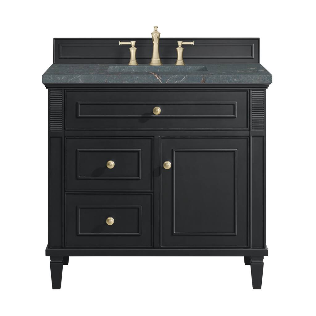 James Martin Vanities 424-V36-3PBL Lorelai 36" Single Basin Wood