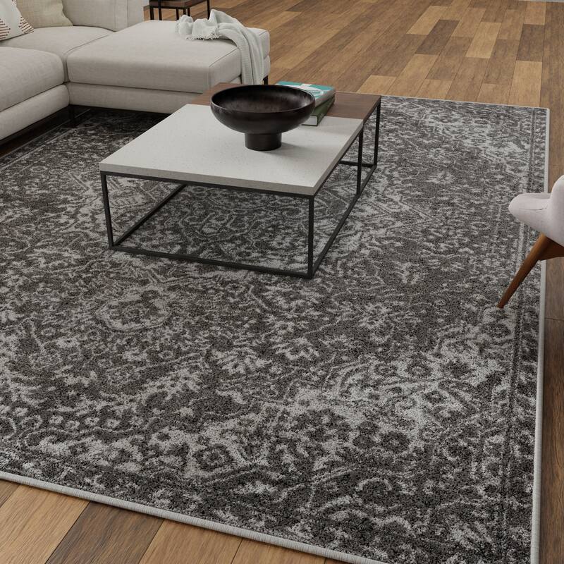Loomaknoti Rhane Valeina Gray Area Rug