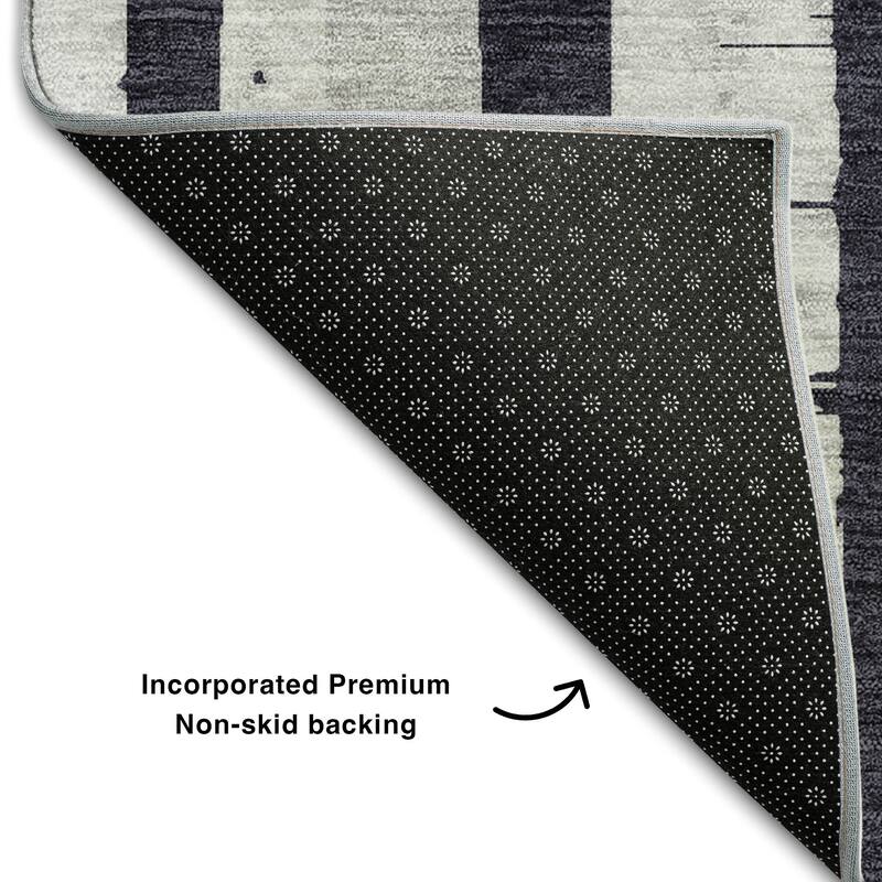 Premium Washable Super Soft Modern Contemporary Mayfield Rug