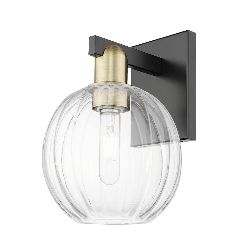 Innovations Lighting Downtown Urban - Preston - 1 Light 7" Globe Shade Wall-mounted Sconce