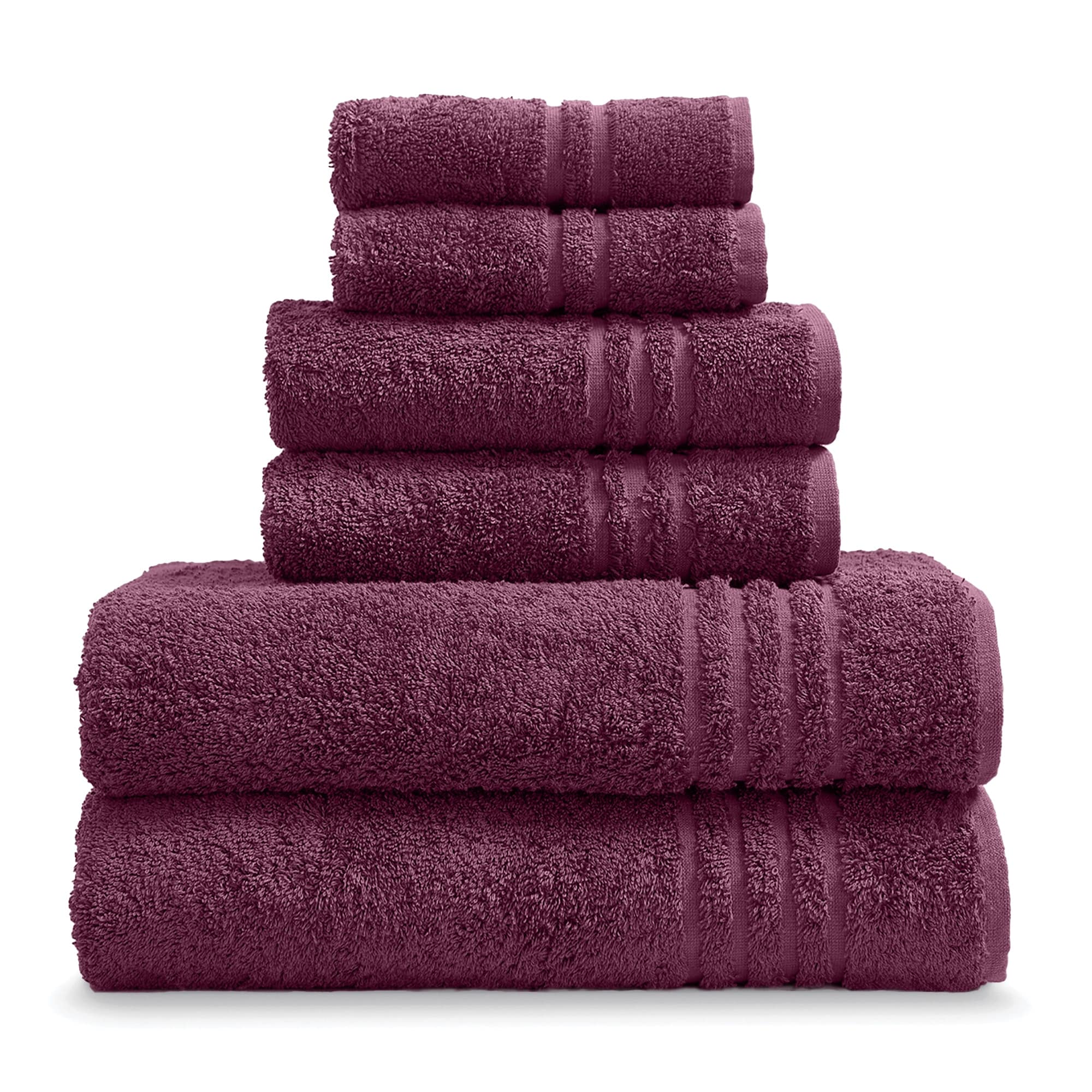 Ella Jayne 6-Piece Towel Set (2-Wash, 2-Hand, 2-Bath)