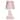 Bedtime Originals Tiny Dancer Bunny & Stars Pink Nursery Lamp with Shade & Bulb