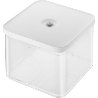 ZWILLING Fresh & Save Cube Box, Plastic, Airtight Dry Food Storage Container, Large Tall Cube, 2L Container, 4.2-qt - Clear