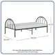 preview thumbnail 20 of 24, BK Furniture Seattle Metal Twin Bed