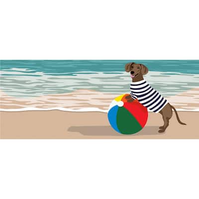 Liora Manne Frontporch Coastal Dog Indoor/Outdoor Rug