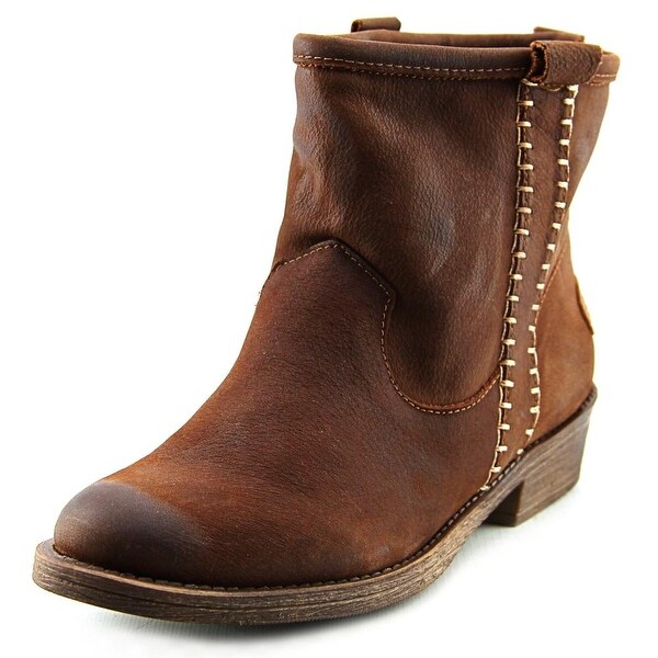 Coolway Carlin Women Round Toe Leather Western Boot