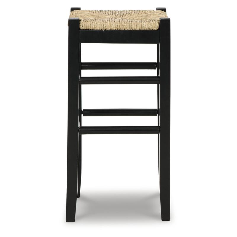 Ashley Furniture Mirimyn Black Tall Stool (Set of 2) - 15"W x 15"D x 36"H