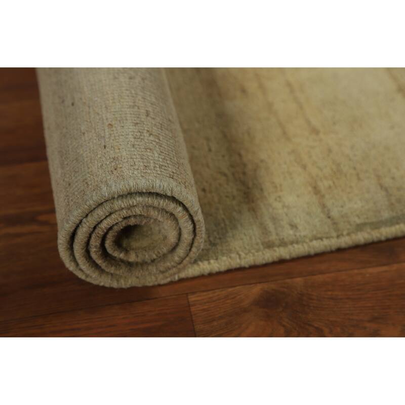 Gabbeh Oriental Accent Rug Hand-Knotted Wool Carpet - 2'9"x 4'2"