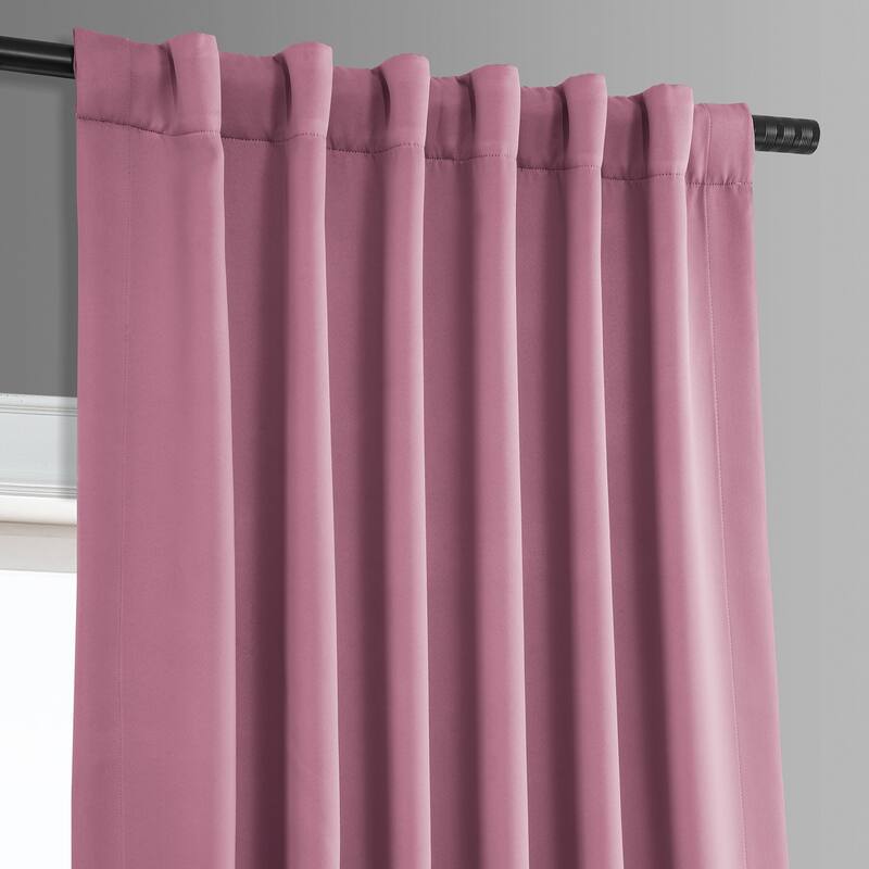 Exclusive Fabrics Room Darkening Curtain Panel Pair 63 inches (2 Panels) - 50 x 63
