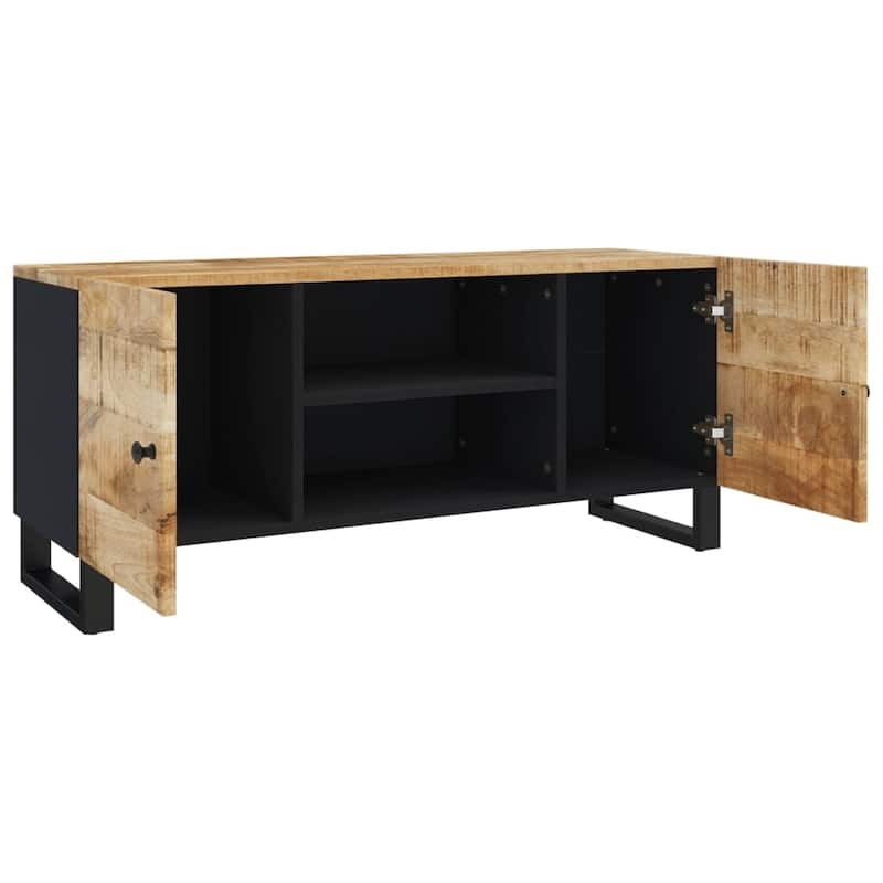 vidaXL TV Stand 41.3"x13"x18.1" Solid Wood Mango