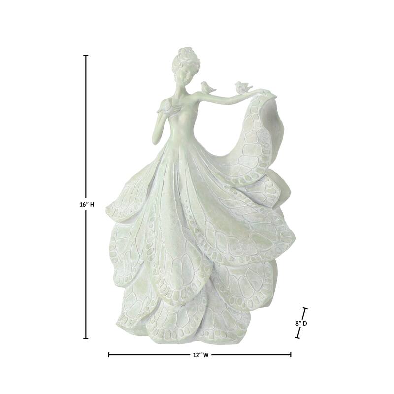 16" Resin Butterfly Wing Fairy