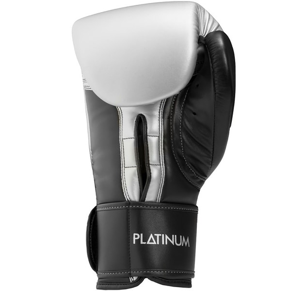 Black//Silver Title Boxing Platinum Proclaim Power Training Headgear