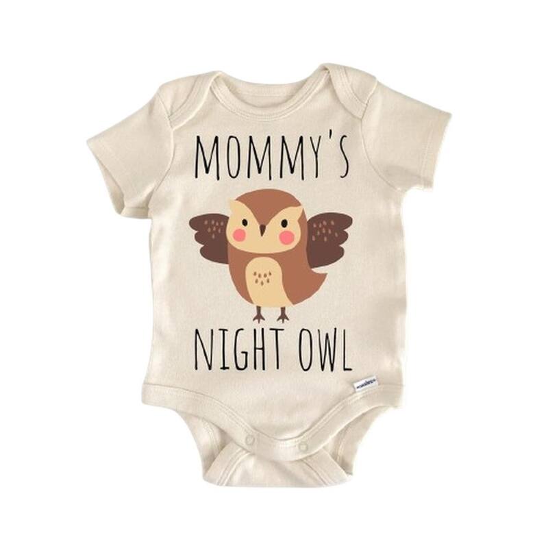 Owl Bird Hoot - Baby Boy Girl Clothes Infant Bodysuit Funny Cute Newborn
