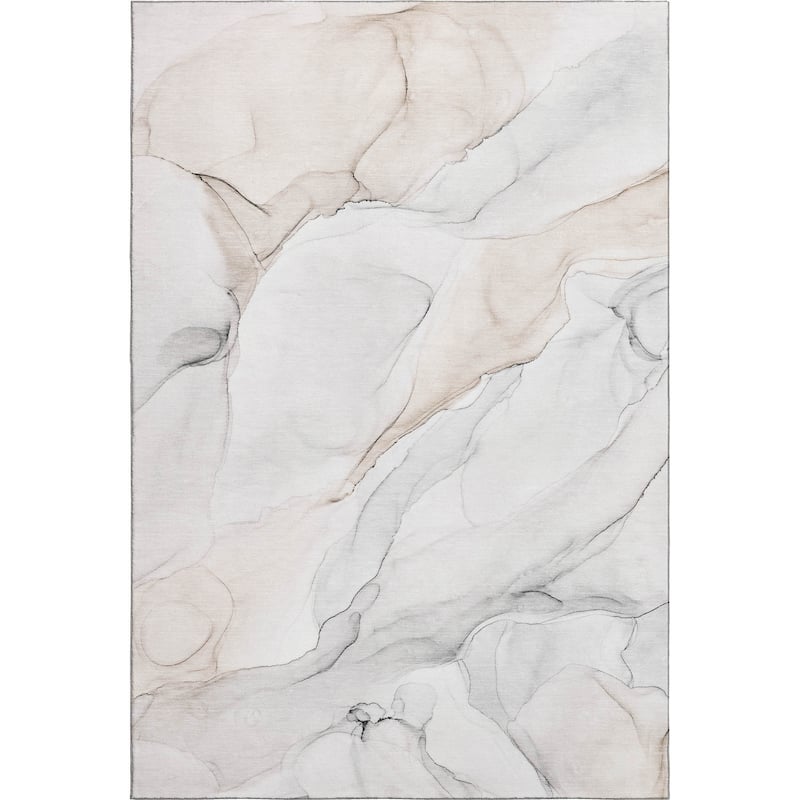Premium Washable Super Soft Modern Watercolor Mayfield Rug