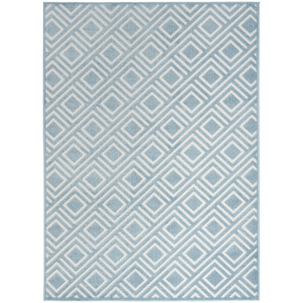 Nourison Casual Indoor only Geometric Area Rug