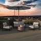preview thumbnail 3 of 19, Zephyr 27 inch Smokeless Outdoor Firepit, Natural Wood Burning Portable Fire Pit With Water resistantCover, Black