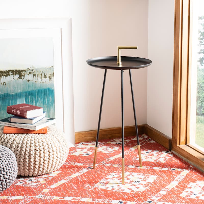 SAFAVIEH Vickie Handle Side Table - 16Wx16Dx28H