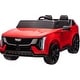 preview thumbnail 8 of 13, 2 Seater Ride on Car for Kids 24V Licensed Cadillac Electric Car Toy Toddlers Battery Powered Ride on Truck Red