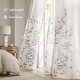 preview thumbnail 29 of 50, Madison Park Cecily Burnout Printed Curtain Panel Single