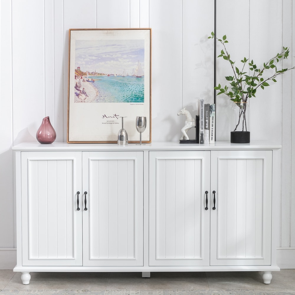 White sales buffet cabinet