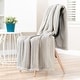 preview thumbnail 4 of 39, Chanasya Cable Knit Throw Blanket With Reversible Sherpa