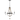 SAFAVIEH Lighting Kamari Adjustable 3-light LED Black Pendant - 23" x 23" x 29.5-91.5"