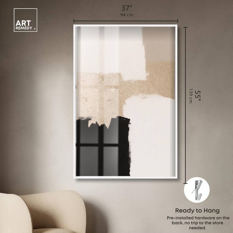 Earth and Ink I Shadowbox by Art Remedy