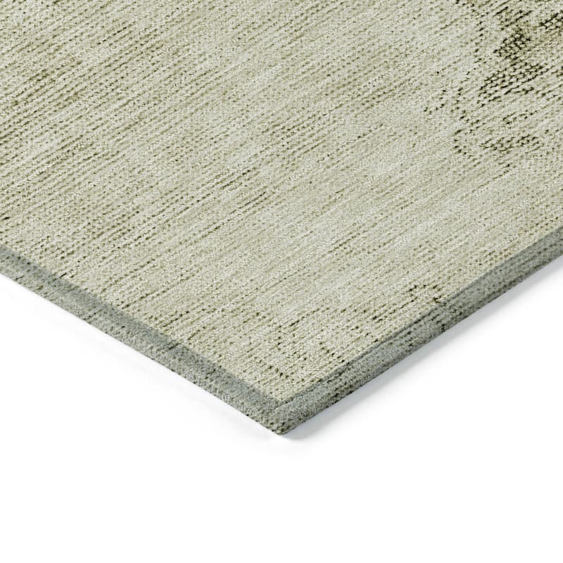 Machine Washable Indoor/ Outdoor Chantille Vintage Traditional Rug