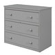 preview thumbnail 10 of 13, Multiple Functions Design Loft Bed with Cabinet, Shelves and Rolling Portable Desk, Full Size, Grey