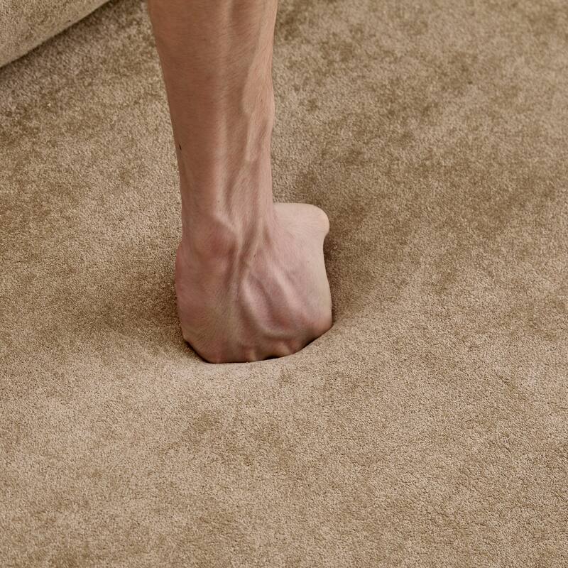 84.5" Modern 3-Seater Upholstered Velvet Sofa