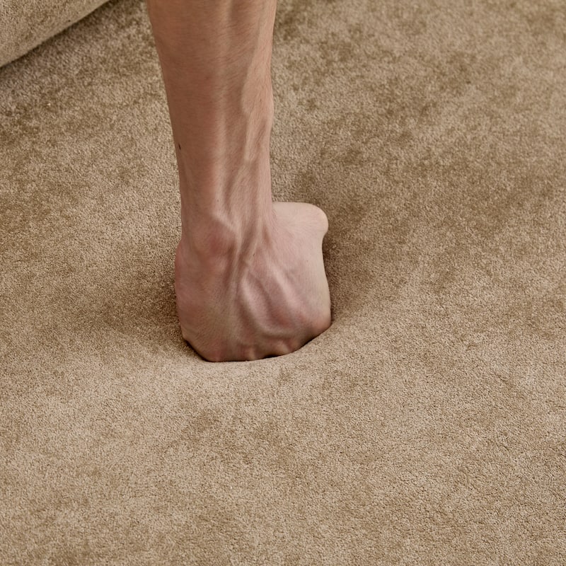 lgora Modern Upholstered 3-Seater Sofa with Wooden Frame Support