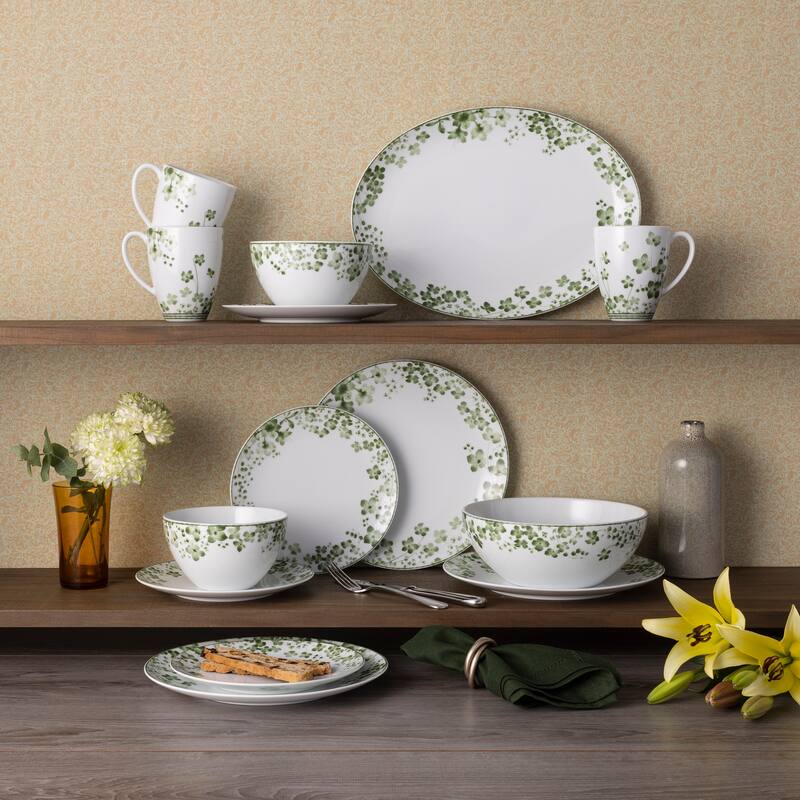 Noritake Bloomington Road Set of 4 Mugs, 16 oz.