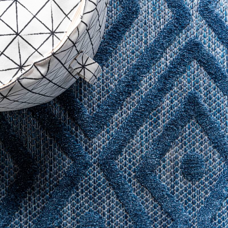 JONATHAN Y Salines Moroccan Diamond Indoor/Outdoor Area Rug
