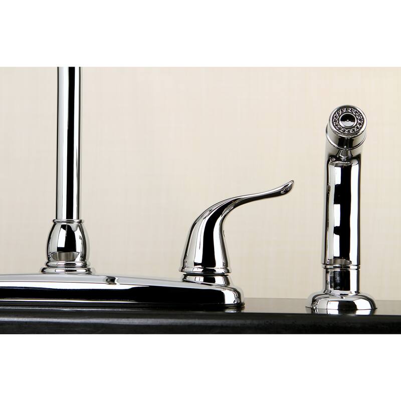 Yosemite 8 in. Centerset Kitchen Faucet with Sprayer