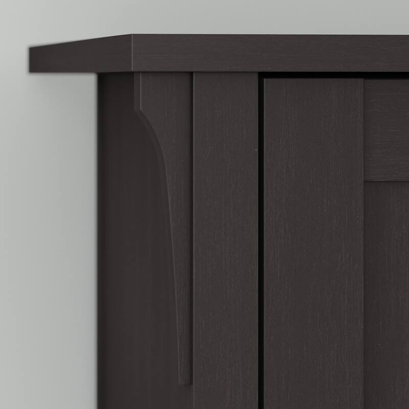 Salinas Tall 5-shelf Bookcase (Set of 2) by Bush Furniture